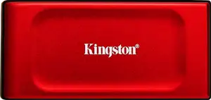 Kingston SSD 1TB XS1000 Red External USB 3.2 Gen 2 Portable Solid State Drive, SXS1000R/1000G