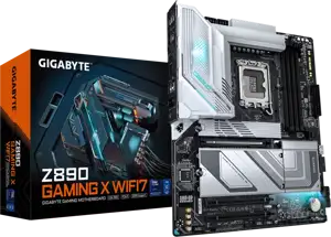 GIGABYTE Z890 GAMING X WIFI7, DDR5, SATA3, USB4, DP, 2.5GbE, WIFI 7, LGA1851 ATX