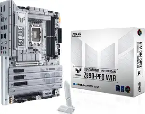 ASUS TUF Gaming Z890-Pro WiFi, DDR5, PCIe 5.0, Thunderbolt 4, SATA3, USB3.2, DP, 2.5GbE LAN, WiFi 7, LGA1851, ATX