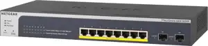 Netgear ProSafe GS510TPP-100EUS 8-Port PoE+ Ethernet Smart Managed Switch mit 2 SFP Ports