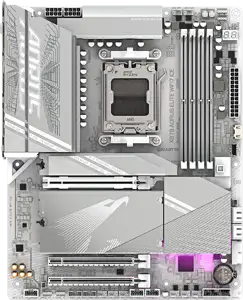 GIGABYTE MB X870 AORUS ELITE WIFI7 ICE (AM5, 4x DDR5 256GB, 1x PCI-E 5.0 x16x16, 1x PCI-E 4.0 x16x4, 1x PCI-E 3.0 x16x2, 3x M.2 PCIe 5.0 & 1x M.2 PCIe 4.0, 4x SATA, 2x USB4 Type-C. 6x USB 3.2, 4x USB 