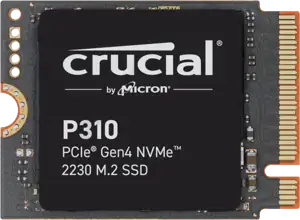 Crucial P310 2TB PCIe Gen4 2230 NVMe M.2 SSD, CT2000P310SSD2