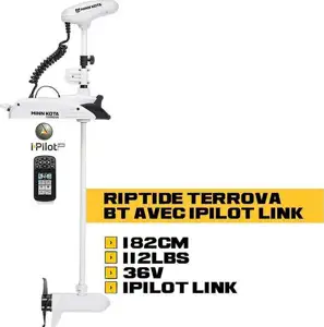 Pramčani motor Minn Kota Riptide Terrova 112 lbs, iPilot LINK, 183 cm (72