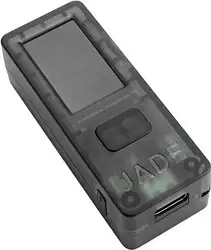 Blockstream JADE Bitcoin Hardware Wallet, Transparent Black