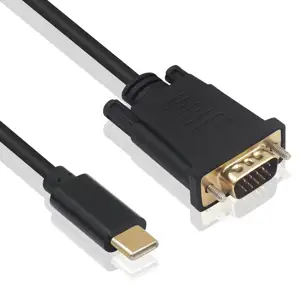 Cable USB-C to VGA, 1080p 60Hz, 1.8m, Ewent EC1052