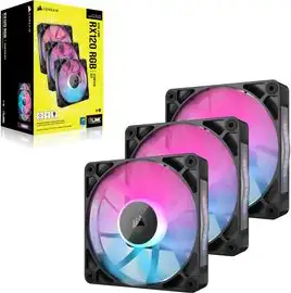 CORSAIR iCUE Link RX120 RGB Triple Starter Kit - case fan