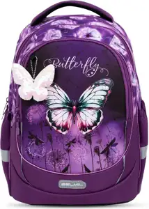 Torba školska Belmil leisure plus Butterfly Purple 338-87/21