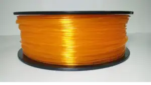 PLA filament 1.75 mm, 1 kg, transparent orange