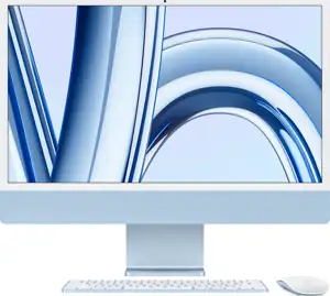 Apple IMAC 24: BLUE/M3 8C CPU/10C GPU/8GB/512GB-CRO, mqrr3cr/a