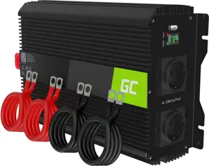 Green Cell Pretvarač Napona Power Inverter PRO 12V > 230V 2000W/4000W s USB-om, INVGC10