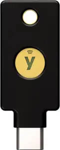 USB authenticator Yubico YubiKey 5C NFC FIPS, USB-C, black