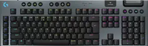 Keyboard Logitech G915 X LIGHTSPEED, GL Clicky, Wireless, black, SLO g.