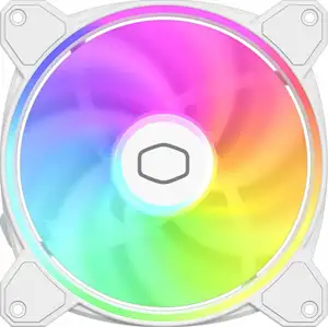 Fan Cooler Master MasterFan MF140 Halo2 ARGB, PWM, 140 mm, White