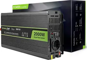 Green Cell 12V na 230V Modyfikowana sinusoida 2000W