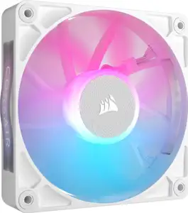 Ventilator Corsair RX iCUE LINK RX120 RGB White120mm RGB Fan, Single Fan