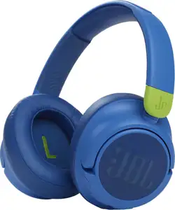 JBL JR460NC Bluetooth children's wireless over-ear headphones, blue
