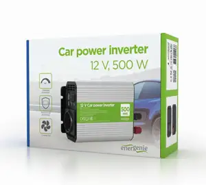 Gembird 12 V Car power inverter, 500 W