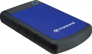 HDD eksterni Transcend StoreJet 25H3, 1TB, USB3.0, Rubber casing, Military-grade shock resistance, Quick Reconnect Button, Blue, TS1TSJ25H3B