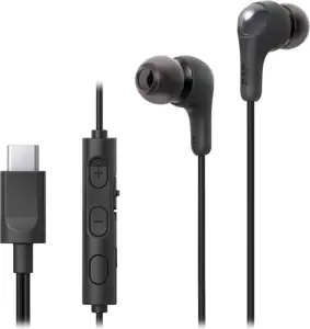 Slušalice JVC HA-FR9UCBU, in-ear, USB-C, crne
