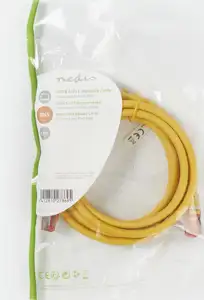 Kabel NEDIS CCGP85221YE20, Patch, CAT6 SFTP, UTP, žuti, 2m