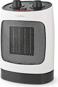 Grijalica NEDIS HTFA19WT, 1000/2000W, termostat, rotacija, bijela
