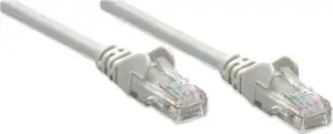 Kabel mrežni Intellinet, Cat6, U/UTP, RJ45-M/RJ45-M, 0.5 m, sivi