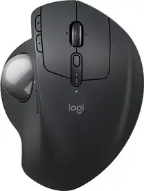 Trackball Logitech MX Ergo S Advanced Wireless, Graphite, Bluetooth