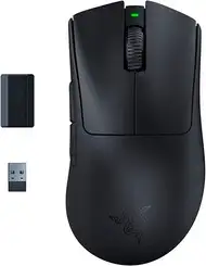 Mouse Razer DeathAdder V3 Pro + HyperPolling Wireless Dongle, Black