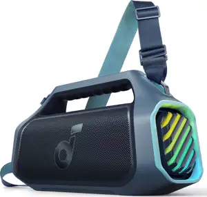 Anker Soundcore BOOM 2 Plus Portable Bluetooth Speaker, Blue
