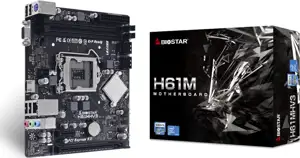 Mainboard,INTEL H61, Socket 1155, uATX, GbE