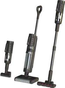 Aeno Cordless Transformer Vacuum Cleaner, Wet and Dry cleaning, 200W, 4000mAh; 14kPa; 21,6V, 2 rollers, autocleaning and drying
