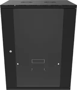 Canovate 18U 600x600x898 SINGLE zidni ormar s bočnim stranama koje se mogu otvoriti izvana, crni (WS3O-9-1866F)