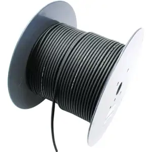 Transmedia Tele Cable, Black, Spool 100m