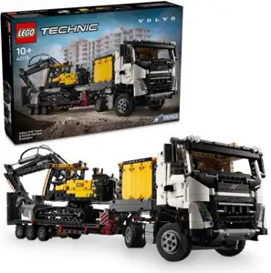 LEGO Technic Volvo FMX LKW mit EC230 Electric Raupenbagger 42175