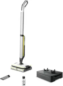 Kärcher FC 7 CORDLESS Electric broom Battery Wet Bagless Black, White, Yellow 2.85 Ah