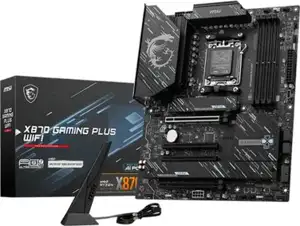 MSI X870 GAMING PLUS WIFI motherboard AMD X870 Socket AM5 ATX