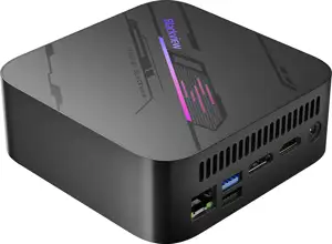Blackview Mini PC MP100 Ryzen 7-5825U 32 GB DDR4 1 TB SSD Windows 11 Pro Black