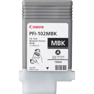 Tinta Canon PFI-102, Matt Black
