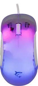 WHITE SHARK RGB gaming miš GM-5017 MORDRED bijeli 12.800dpi