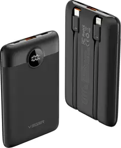 VEGER powerbank C11 10000 mAh, black