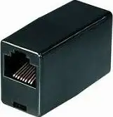 Transmedia Adapter Western 8 8 to 8 8, black, TS15-8SL