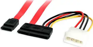 Kabel SATA data + power combo
