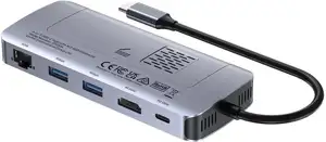 UNITEK ACTIVE HUB USB-C 10GBPS,M.2,HDMI, PD 100W