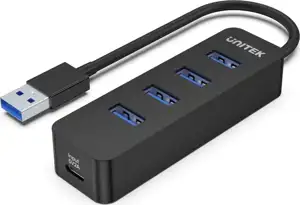 UNITEK HUB USB-A 4X USB-A 3.1, ACTIVE,10W, H1117A