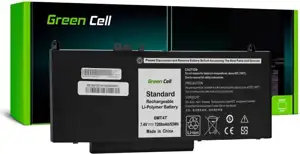 Green Cell 6MT4T 07V69Y Dell laptop battery 7,4V 7200mAh (DE162)