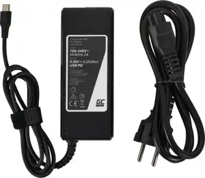 Green Cell AD139P power adapter/inverter Universal 90 W Black