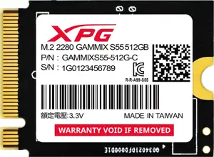 Dysk SSD Adata XPG GAMMIX S55 512GB M2230