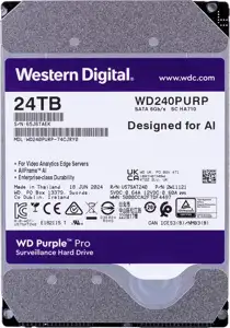 Western Digital Purple Pro WD240PURP internal hard drive 24 TB 7200 RPM 512 MB 3.5