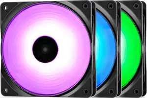 DeepCool RF120-3in1 Computer case Fan 12 cm Black 3 pc(s)