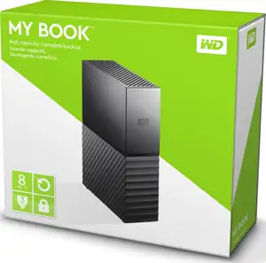 HDD eksterni Western Digital My Book 8TB, WDBBGB0080HBK, USB 3.0, 3.5